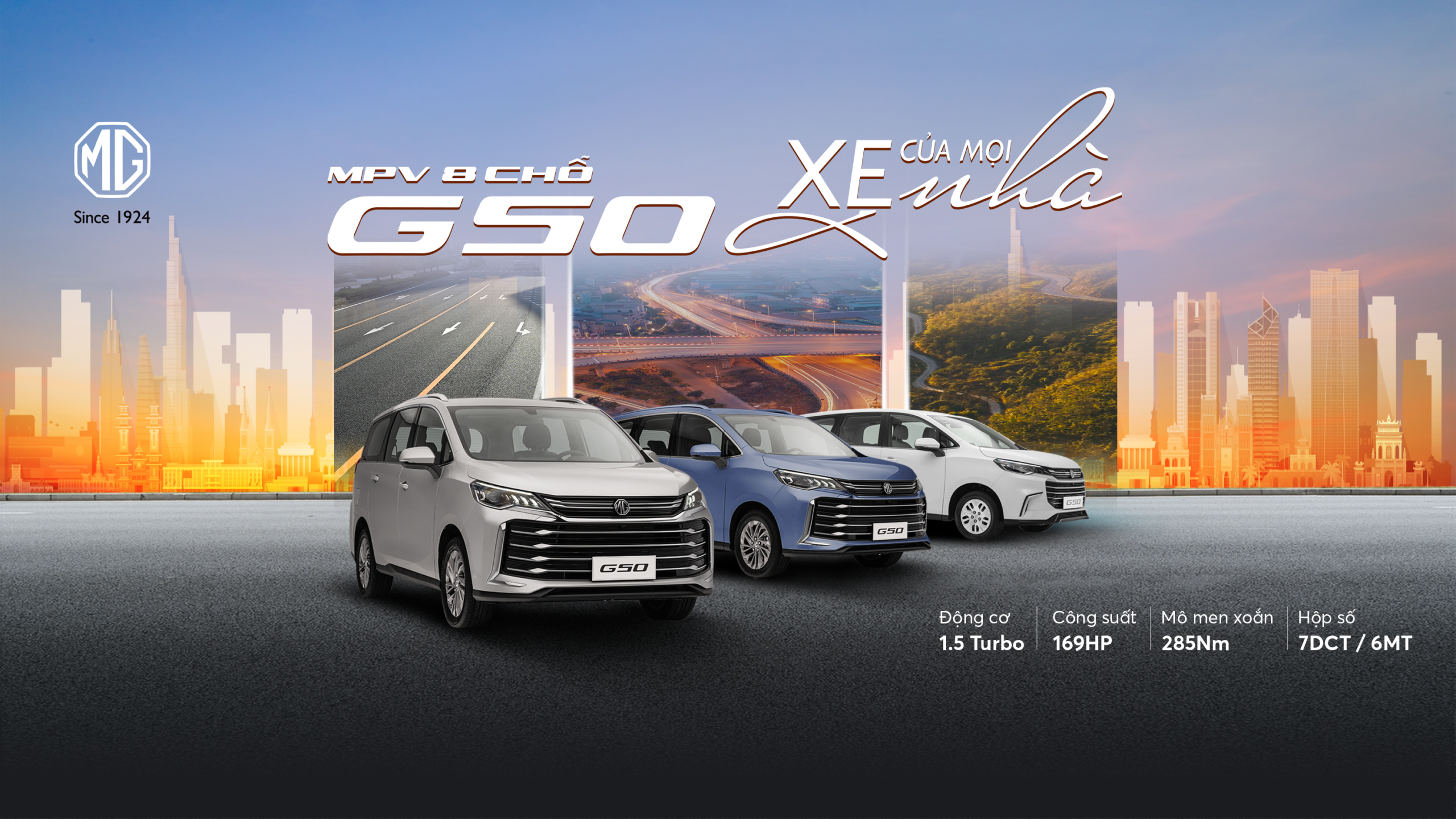 MG VIỆT NAM CÔNG BỐ GIÁ BÁN MẪU MPV 8 CHỖ MG G50, XE CỦA MỌI NHÀ 